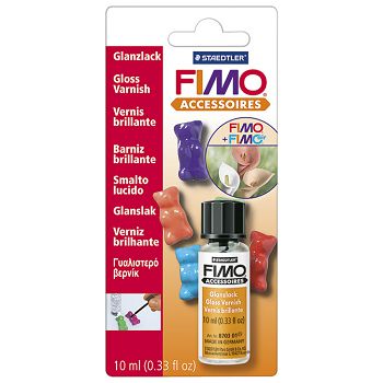 Lak za mase za modeliranje sjajni 10ml Fimo Staedtler 8703 01 BK blister