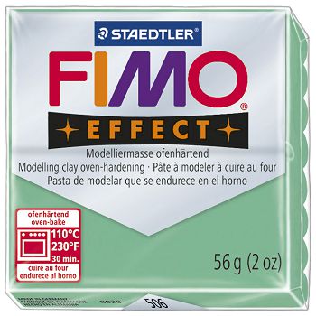 Masa za modeliranje   57g Fimo Effect Staedtler 8020-506 žad zelena!!