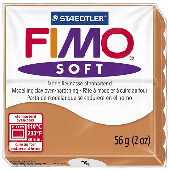 Masa za modeliranje   57g Fimo Soft Staedtler 8020-76 cognac