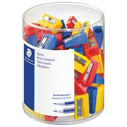 Šiljilo pvc pk100 Staedtler 51050KP100 sortirano -za pernice