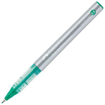 Roler 0,2 mm micro (0,5 mm) Free Ink Faber-Castell 348504 zeleni