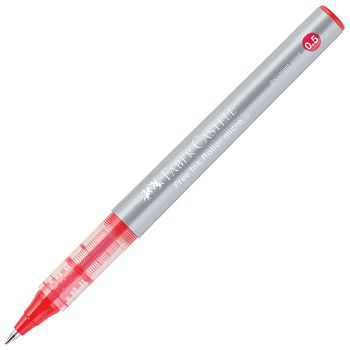 Roler 0,2 mm micro (0,5 mm) Free Ink Faber-Castell 348503 crveni