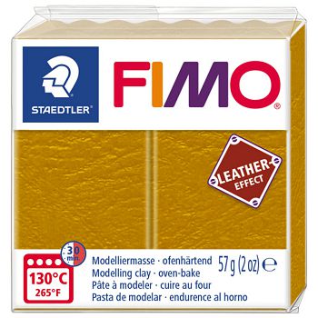 Masa za modeliranje   57g Fimo Effect Leather-effect Staedtler 8010-179 oker