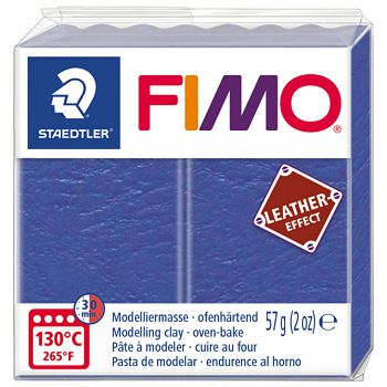 Masa za modeliranje   57g Fimo Effect Leather-effect Staedtler 8010-309 indigo!!
