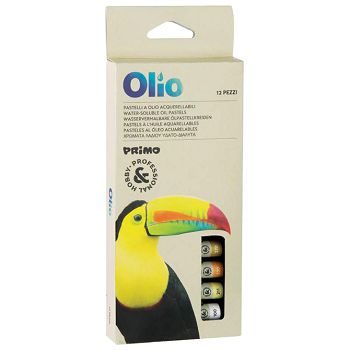 Boje uljne akvarel 12boja karton Primo 0802POA12 blister
