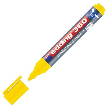 Marker za bijelu ploču 1,5-3 mm Edding 360 žuti