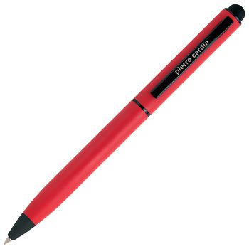 Olovka kemijska metalna gumirana+touch pen Celebration Pierre Cardin B0101703IP3 crvena