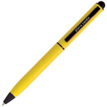 Olovka kemijska metalna gumirana+touch pen Celebration Pierre Cardin B0101700IP3 žuta