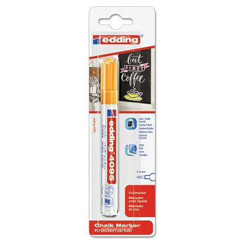 Marker-kreda za staklo 2-3 mm Edding 4095/1 neon narančasti blister