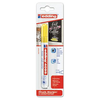 Marker-kreda za staklo 2-3 mm Edding 4095/1 neon žuti blister