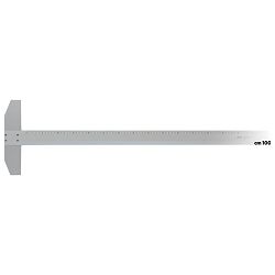Ravnalo T aluminijsko 100 cm fixna glava Arda 185100