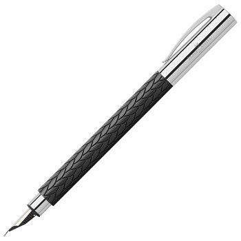 Nalivpero Ambition 3D Leaves (M) Faber-Castell 146060 crno!!
