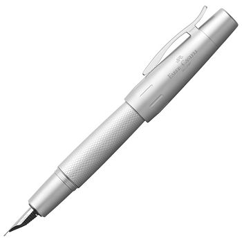 Nalivpero E-Motion Pure Silver (M) Faber-Castell 148670 srebrno-SELECTIVE