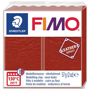 Masa za modeliranje   57g Fimo Effect Leather-effect Staedtler 8010-749 smeđa rustikalna 