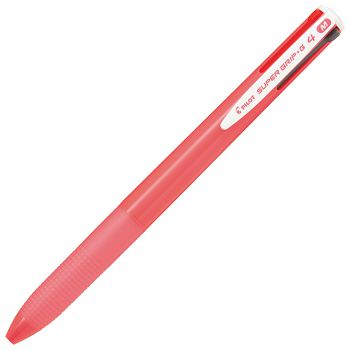 Olovka kemijska grip četverobojna Super Grip G4 Pilot BPKGG-35M-P roza