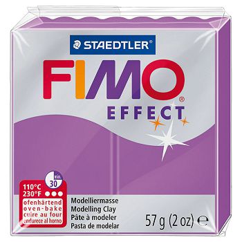 Masa za modeliranje   57g Fimo Effect Neon Staedtler 8010-601 neon ljubičasta