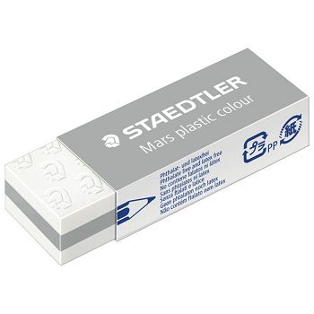 Gumica Mars plastic colour Staedtler 52650E1-80 bijela-siva KOMAD!!