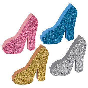 Gumica Štikla glitter 4cm Brunnen 10-27408 sortirano!!