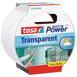 Traka ljepljiva 50mm/10m Extra Power Transparent Tesa 56349 prozirna blister!!