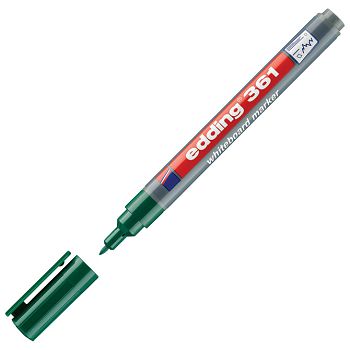 Marker za bijelu ploču 1 mm Edding 361 zeleni