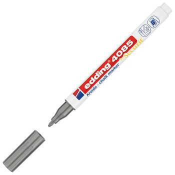 Marker-kreda za staklo 1-2mm Edding 4085 srebrna!!