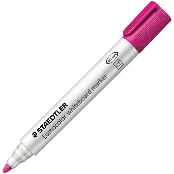 Marker za bijelu ploču 2 mm reciklirani Lumocolor Staedtler 351-20 rozi