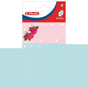 Etikete školske papir maline Herlitz 50034291 blister
