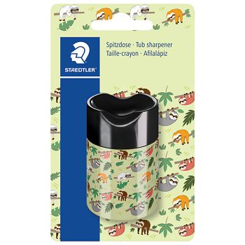 Šiljilo pvc s pvc kutijom Pattern mix Staedtler 511 66PMBK blister!!