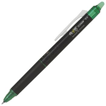 Roler gel 0,5 mm Frixion point clicker piši-briši Pilot BLRT-FRP5-G zeleni