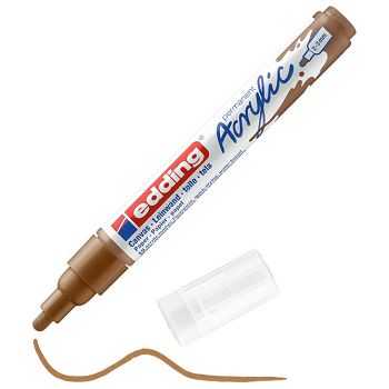 Marker akrilni 2-3 mm Edding 5100919 svijetlosmeđi