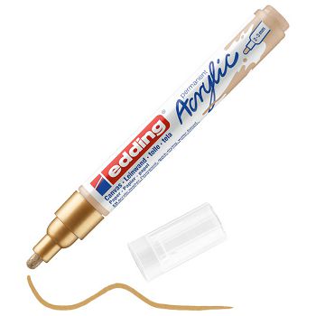 Marker akrilni 2-3 mm Edding 5100924 zlatni