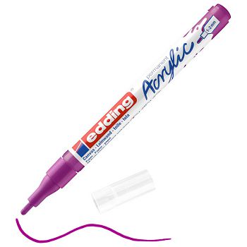 Marker akrilni 1-2 mm Edding 5300910 ljubičasti