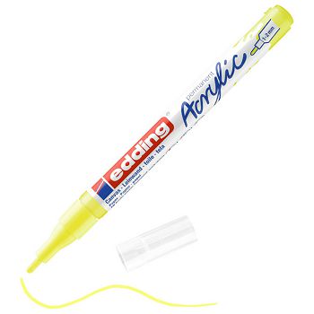 Marker akrilni 1-2mm Edding 5300065 fluo žuti 