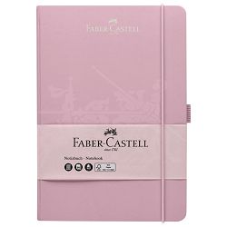 Notes 14,5x21cm karo 96L 100g s gumicom Faber-Castell 100 278 26 rozi