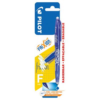 Roler gel 0,5 mm Frixion point clicker piši-briši Pilot BLRT-FRP5-L plavi blister