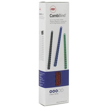 Spirala plastična fi-14 mm pk100 GBC.4028178 crna