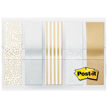 Zastavica 11,9x43,2 mm 5bojax20L Post-it 3M.684 metalik blister!!