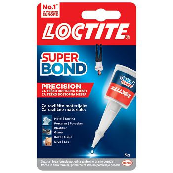 Ljepilo trenutačno  5g Loctite Super Bond Precision Henkel 2733272 blister