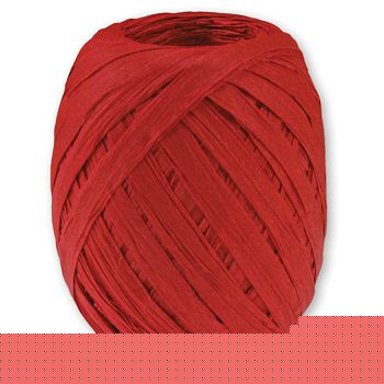 Vrpca ukrasna 10 mmx30m rafija Prasent 437-609 crvena