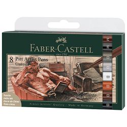 Set Pitt artist pk8 Classic Faber-Castell 167172 blister