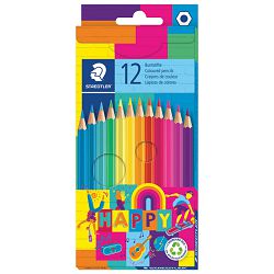 Boje drvene  12boja Happy Staedtler 146 C12 HA blister!!