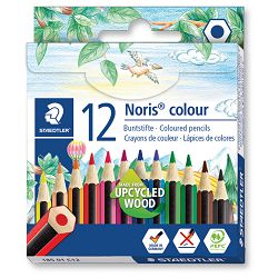 Boje drvene  12boja kratke Noris colour Staedtler 185 01 C12 blister