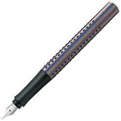 Nalivpero Grip 2011 (F) Glam Faber-Castell 140843 biserno srebrna