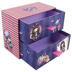 Kutija s  2 ladice Cheshire Cat Gorjuss 1152GJ01