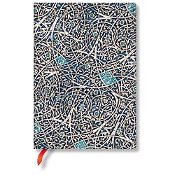 Notes 13x18 cm-midi crte  88L bez zatvaranja Granada Turquoise Flexis Paperblanks FB8216-3
