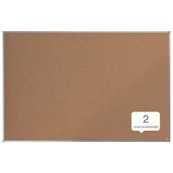 Ploča pluto 150x100 cm jednostrana aluminijski okvir Essence Nobo 1903966