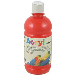 Boja akrilna 500ml Primo 4003TA500300 cinober crvena