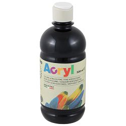 Boja akrilna 500ml Primo 4003TA500800 crna