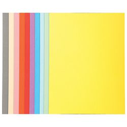Fascikl BB karton 24x32cm 220g pk10 Exacompta sortirano