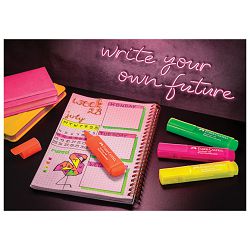 Signir 1-5 mm 46 Neon kartonska kutija Faber Castell 254600/4boje blister